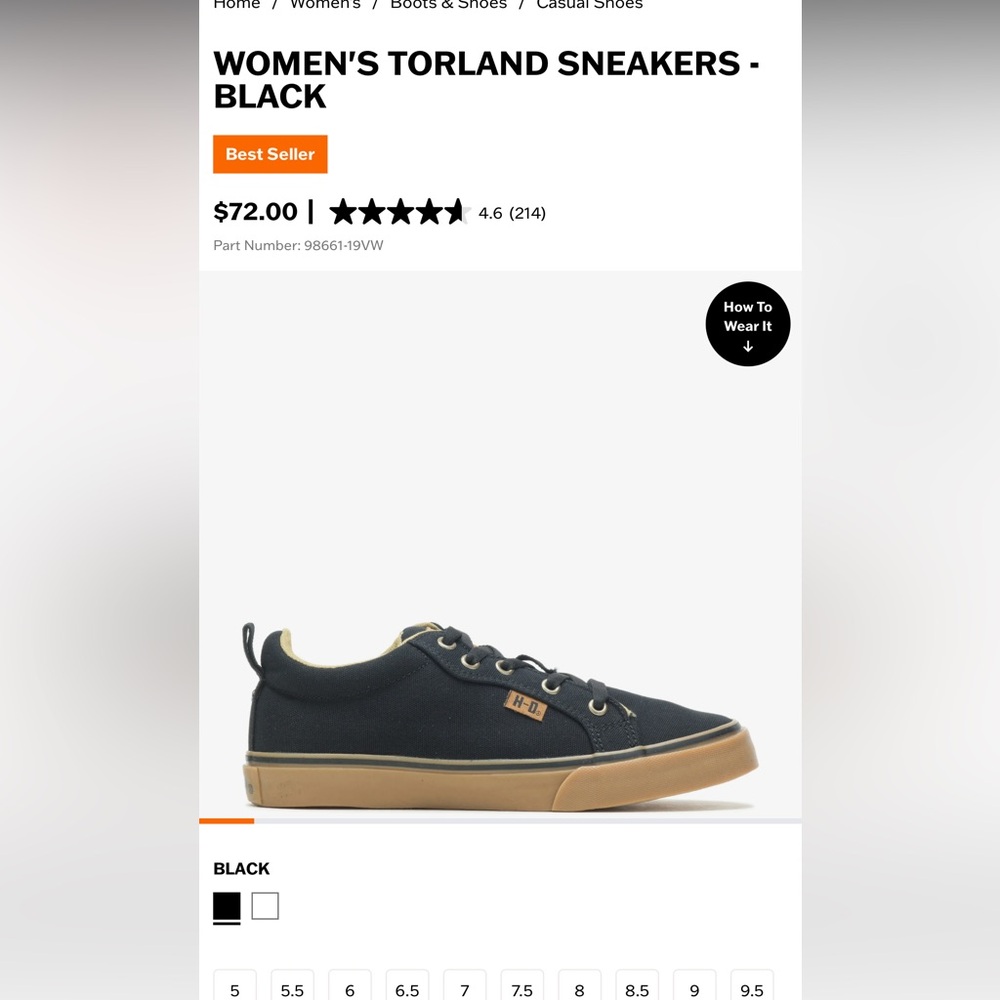 HARLEY DAVIDSON SNEAKERS